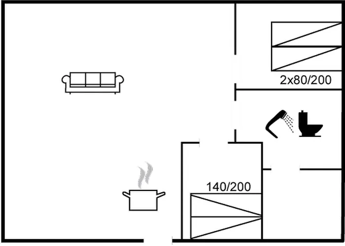Nyaraló Ejvind - 30km From The Sea By Interhome